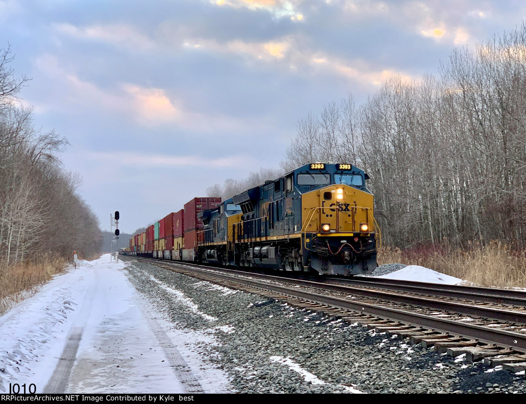 CSX 3393 on I010